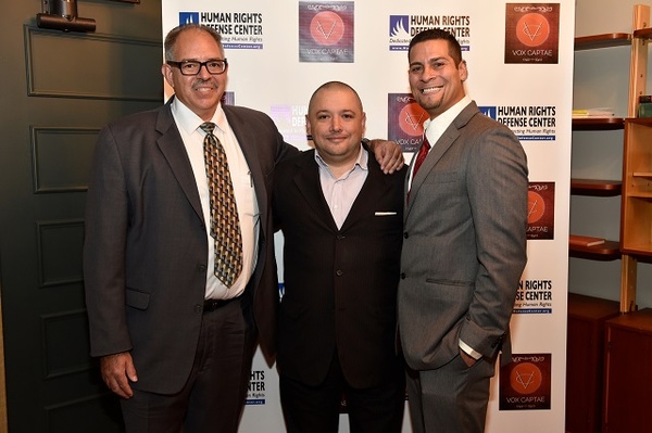Vox Captae event - November 18, 2016 (L-R: Paul Wright, Angel Gonzalez, and Juan Rivera)